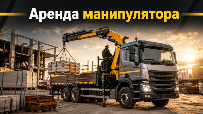 Хороший подрядчик знает, что манипулятор нужен не только для перевозки груза.