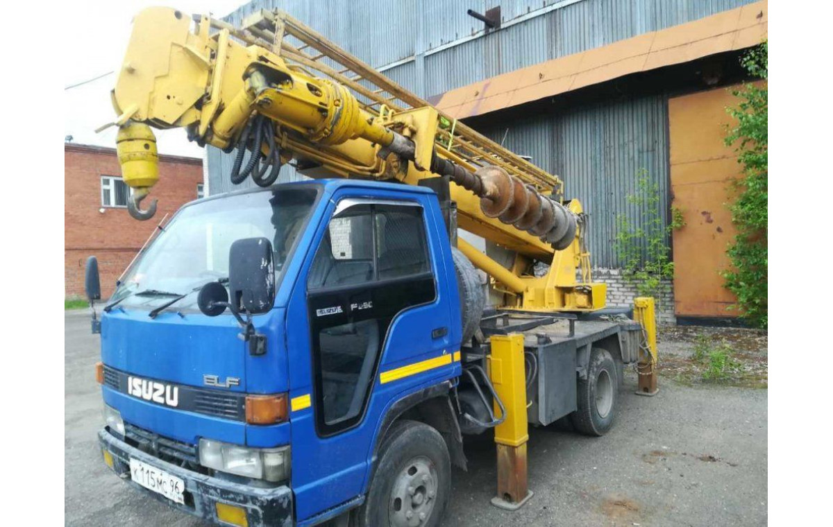Аренда ямобура ISUZU — диаметр 400-500 мм